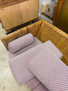 Woven Rattan Loveseat, Pullout Bed - Rehaus