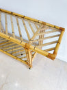 Bamboo Console Table / Bar Cart - Rehaus