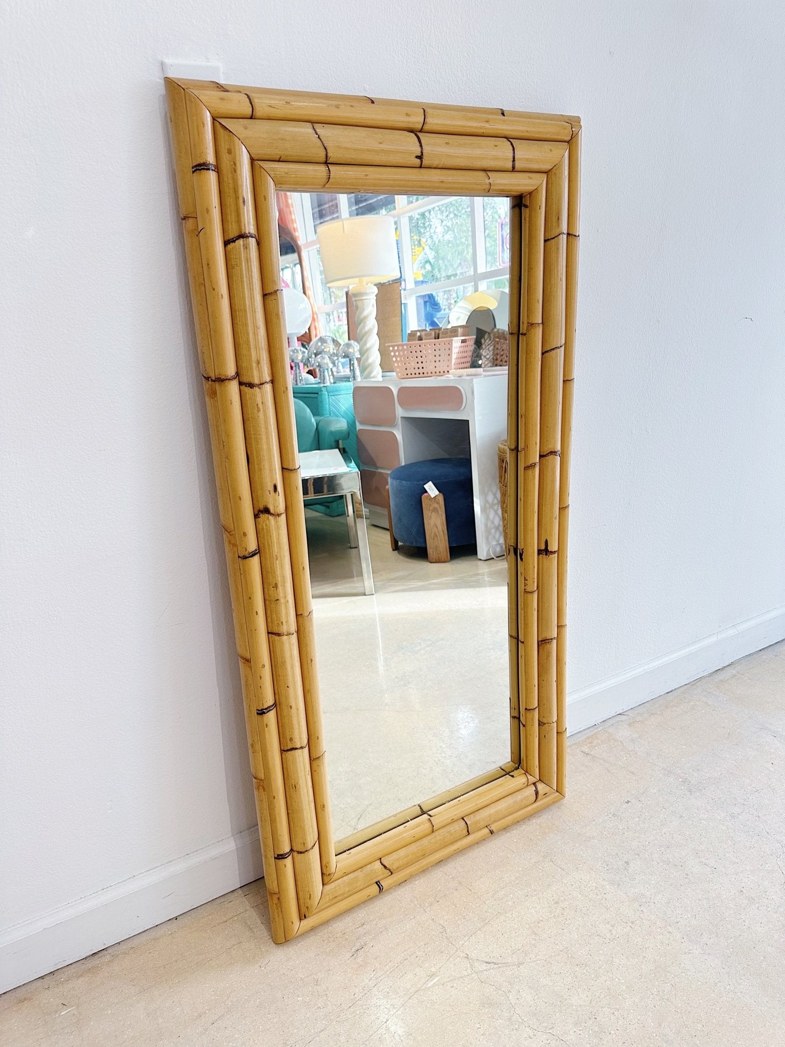Bamboo Wall Mirror - Rehaus