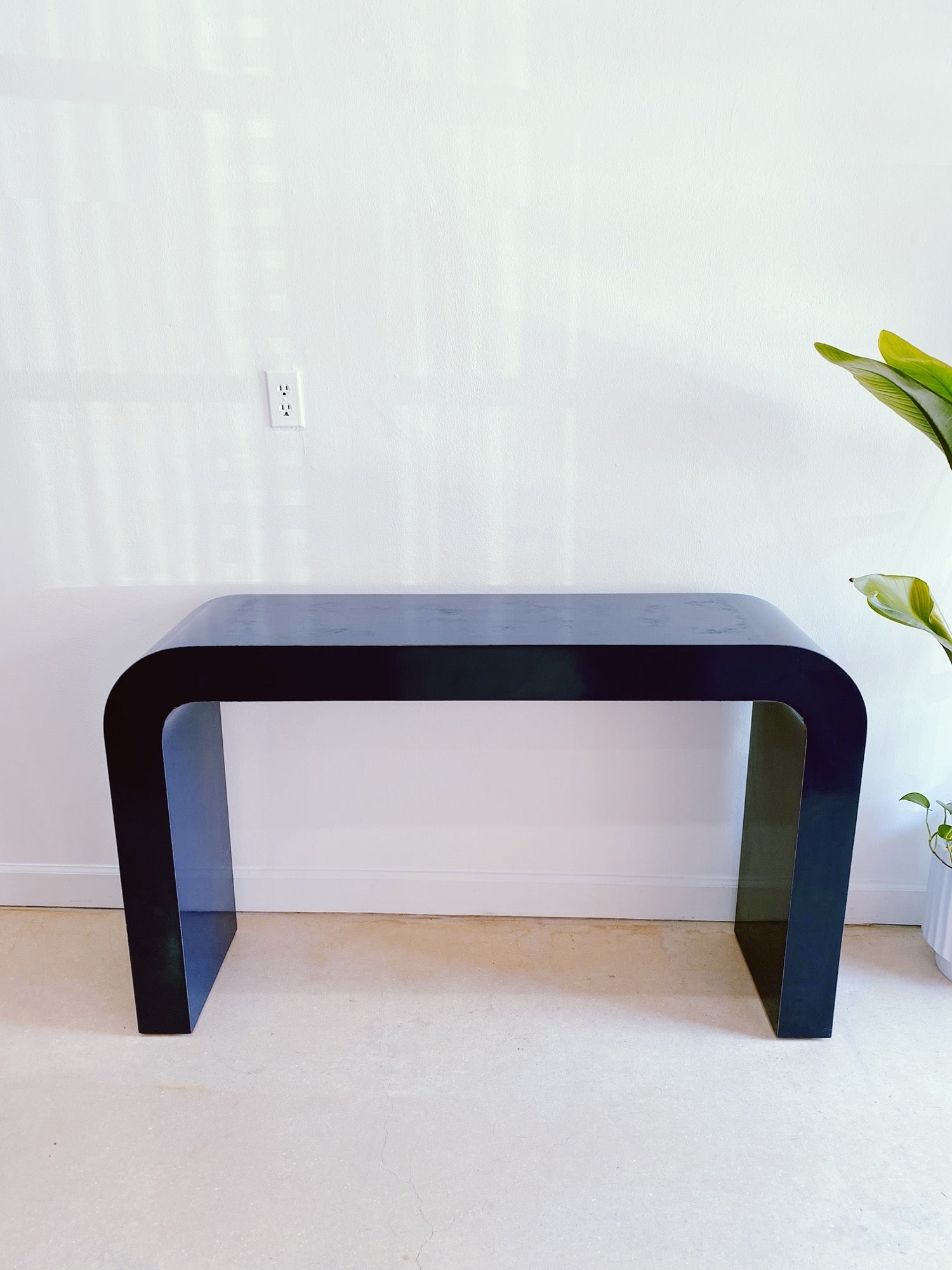 Blue Waterfall Console Table - Rehaus