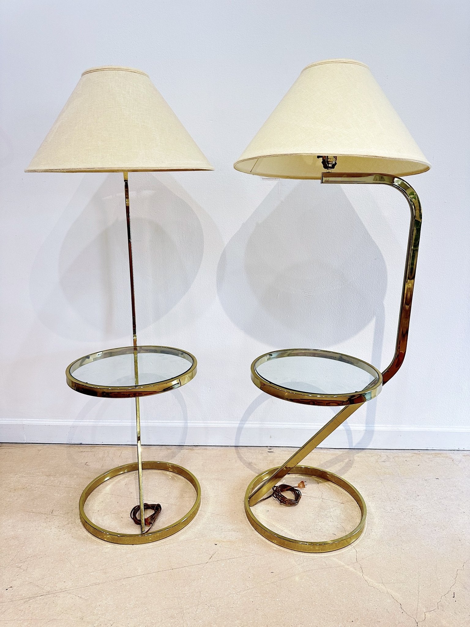 Brass Side Table Lamp - Rehaus