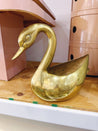 Brass Swan Planter - Rehaus