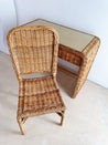 Chunky Bamboo Reed Desk & Chair - Rehaus