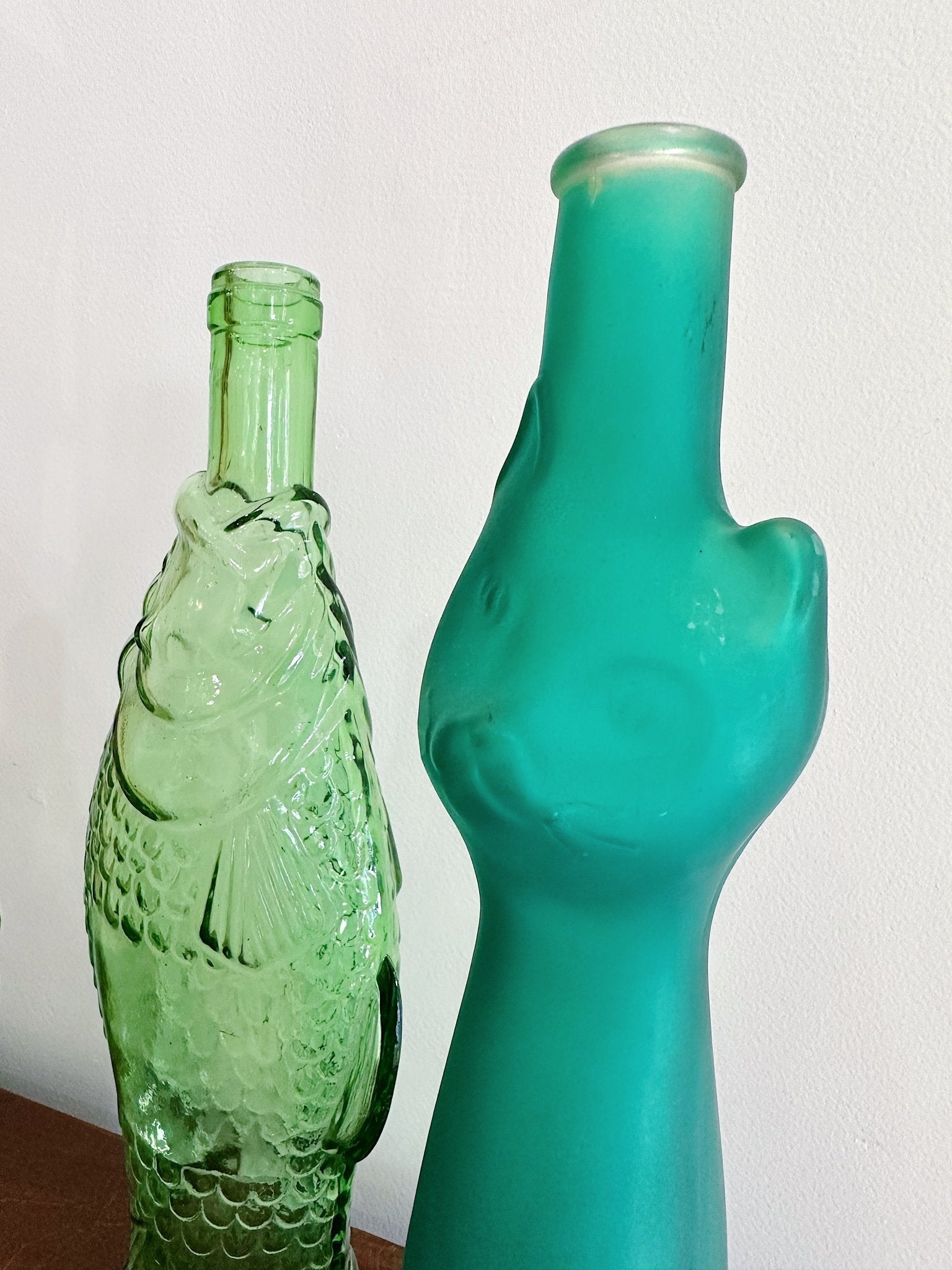 Green Glass Bottles - Rehaus