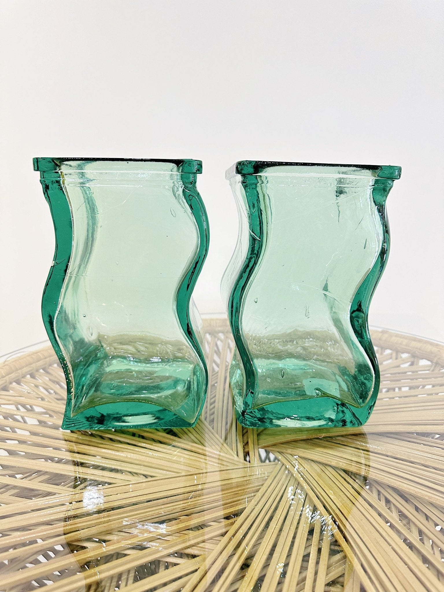 Knobler Wavy Glass Vase - Rehaus