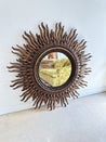 Large Syroco Sunburst Mirror - Rehaus