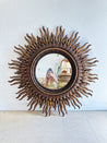 Large Syroco Sunburst Mirror - Rehaus