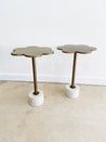 Marble Flower Side Tables - Rehaus