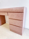 Marbled Pink Desk & Drawers - Rehaus