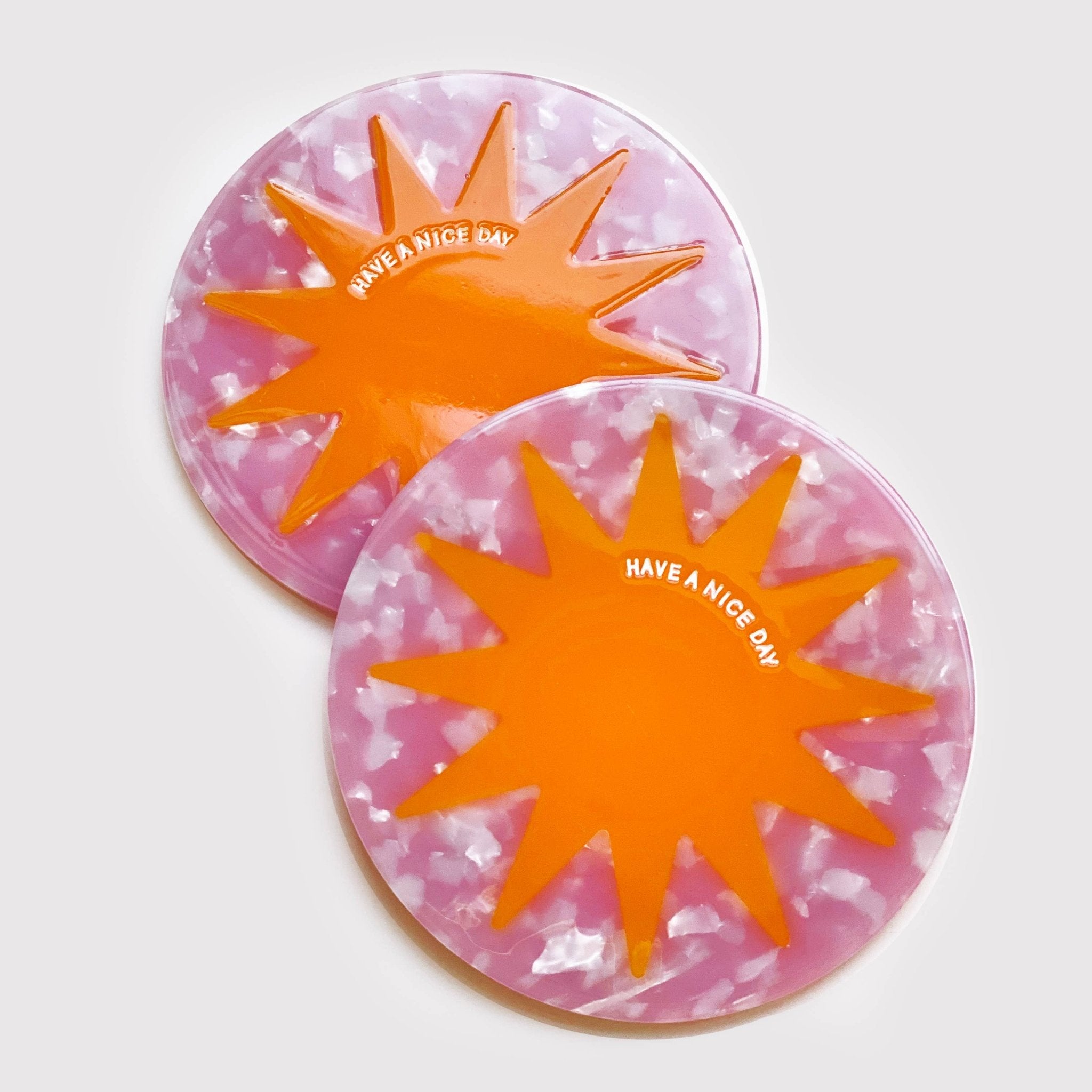 Marbled Sun Coaster (x2) - Rehaus