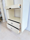 Off-white Laminate Vertical Cabinet - Rehaus