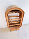 Oval Oak Wine Rack - Rehaus