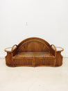 Pencil Reed Arched Loveseat with Sides - Rehaus