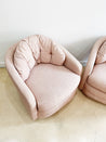 Pink Barrel Chair Set - Rehaus