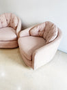 Pink Barrel Chair Set - Rehaus