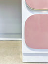 Pink Circles Laminate Desk - Rehaus