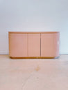 Pink Laminate Oval Cabinet - Small - Rehaus