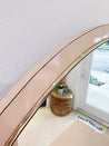 Pink Laminate Waterfall Dresser & Mirror Set - Rehaus