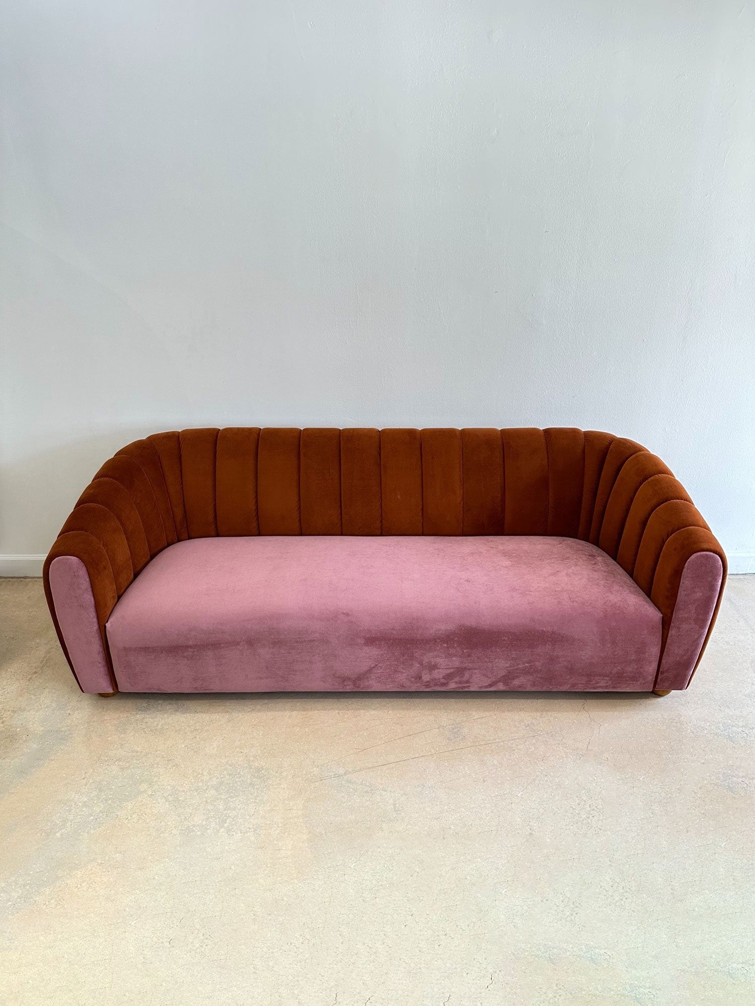 Pink + Orange Bubble Couch - Rehaus