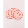 Pink Smile Coasters (Set of 4) - Rehaus