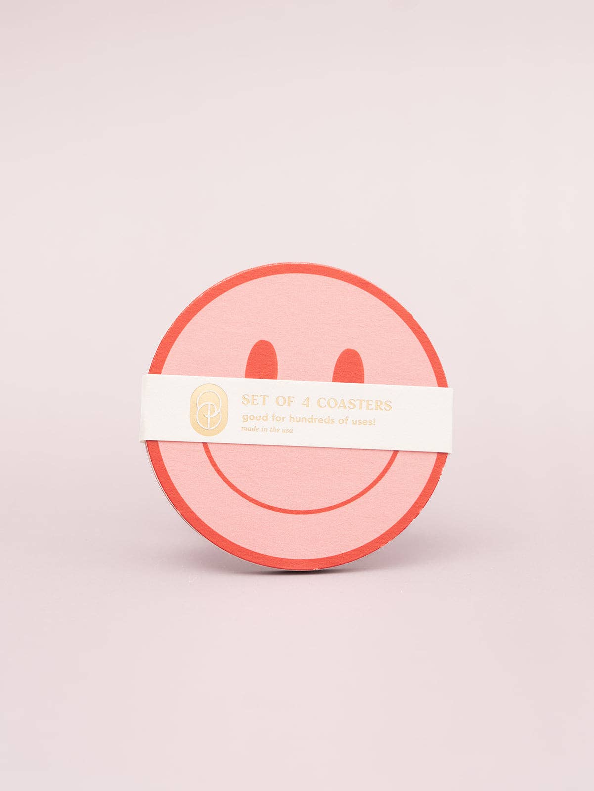 Pink Smile Coasters (Set of 4) - Rehaus