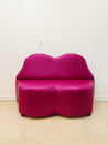 Pink Vinyl Lip Sofa - Rehaus