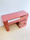 Punch Pink Laminate Desk - Rehaus