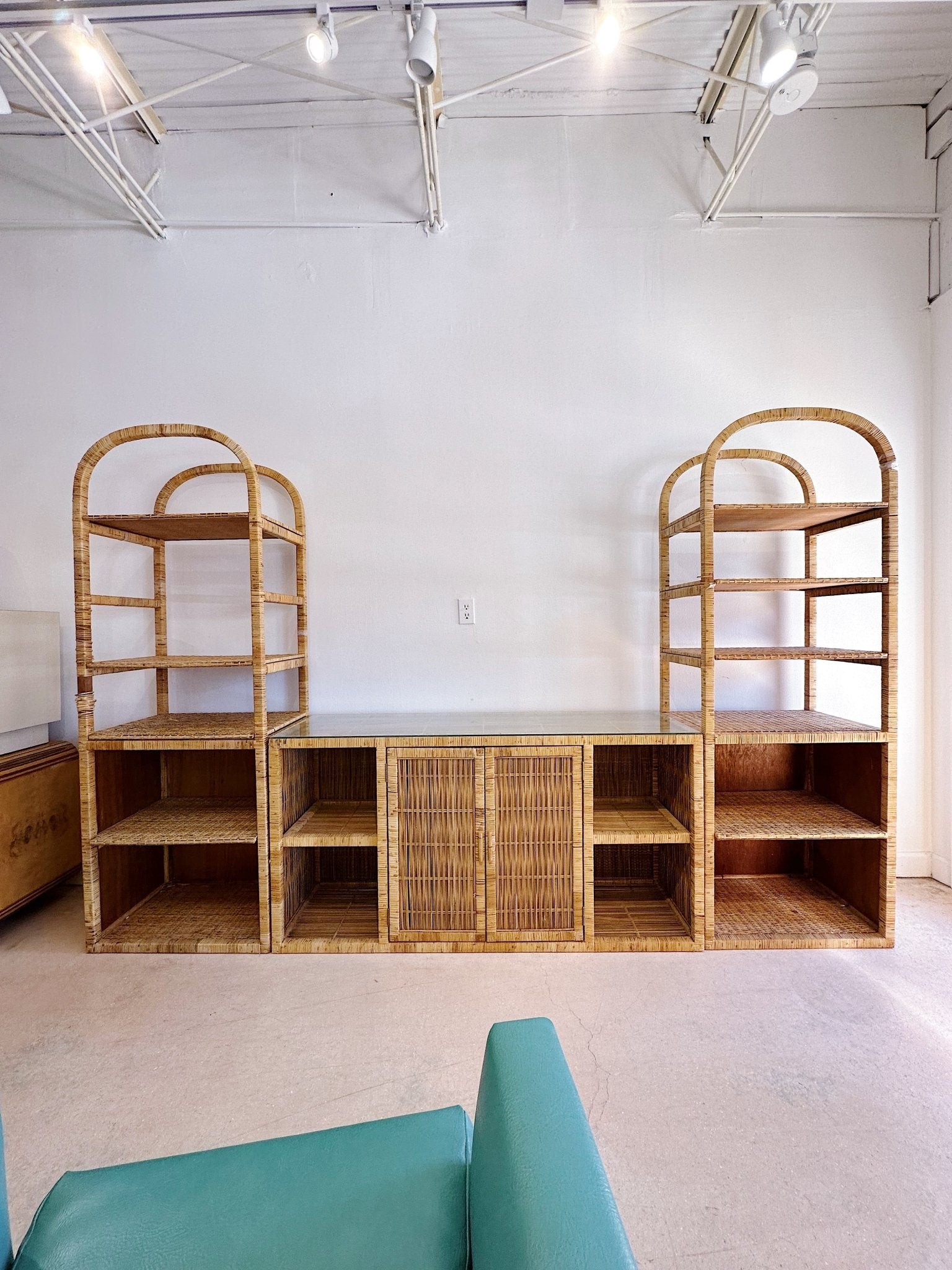 Rattan Arch Shelf Set - Rehaus