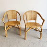 Rattan Woven Armchairs - Rehaus