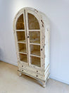 Restored Antique Arched Wood Hutch - Rehaus