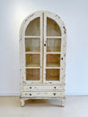 Restored Antique Arched Wood Hutch - Rehaus