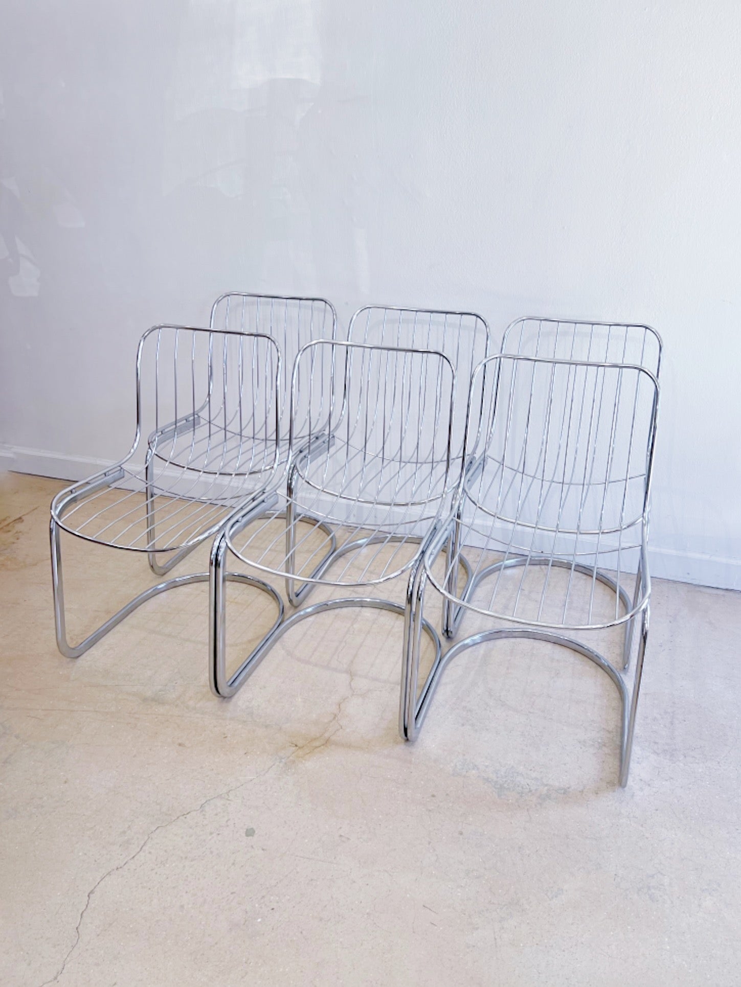Steel Rinaldi Chair Set (x6) - Rehaus