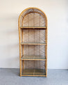 Tall Rattan Arch Shelf - Rehaus