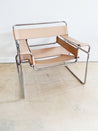 Tan Wassily Corner Chair - Rehaus