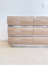 Taupe Bullnose Lowboy Dresser - Rehaus