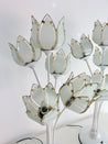White Lotus Table Lamp - Rehaus