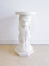 Winged Lion Plaster Pedestal - Rehaus