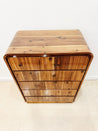 Wood Laminate Highboy Dresser - Rehaus